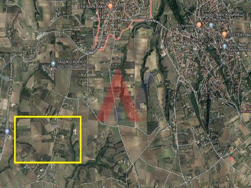 Plot of land 6,300 sq m for sale, Plagiari Perichora, Thessaloniki