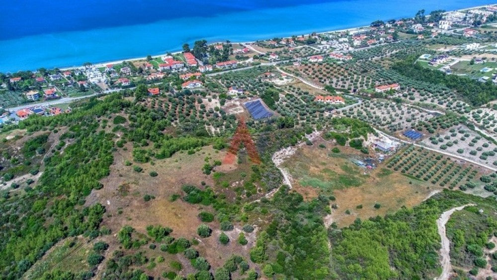 Plot of land for sale 9.379 sq.m. Polychrono Chanioti Halkidiki 