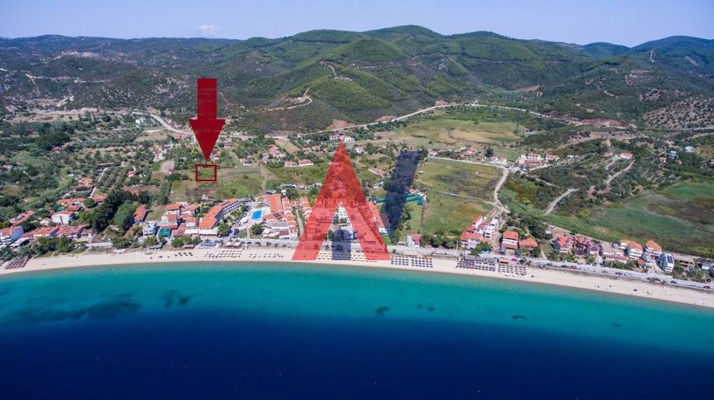 Plot of land 745sqm Toroni Halkidiki for sale 