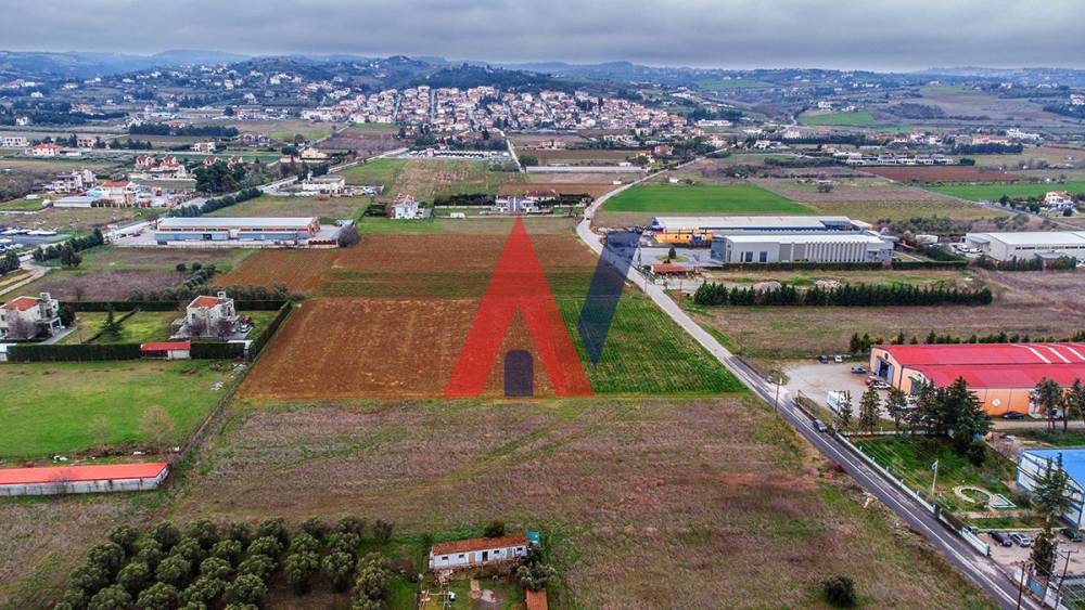 Plot of land 6,608 sq m for sale, Nea Rysio Perichora, Thessaloniki 