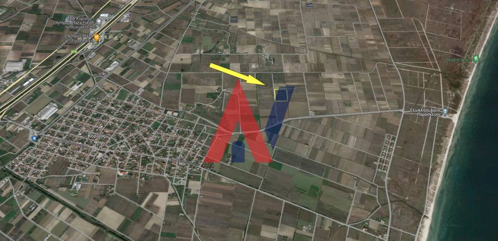 Plot of land 18,000 sq m for sale, Korinos, Pieria, Northern Greece 