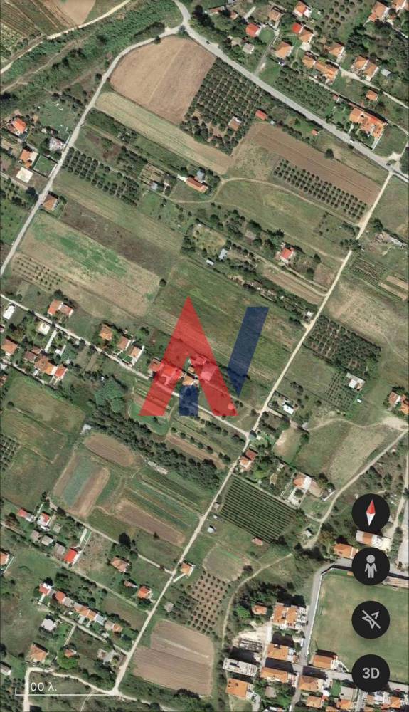 Plot of land 598sqm N. Kallikrateia Halkidiki for sale 