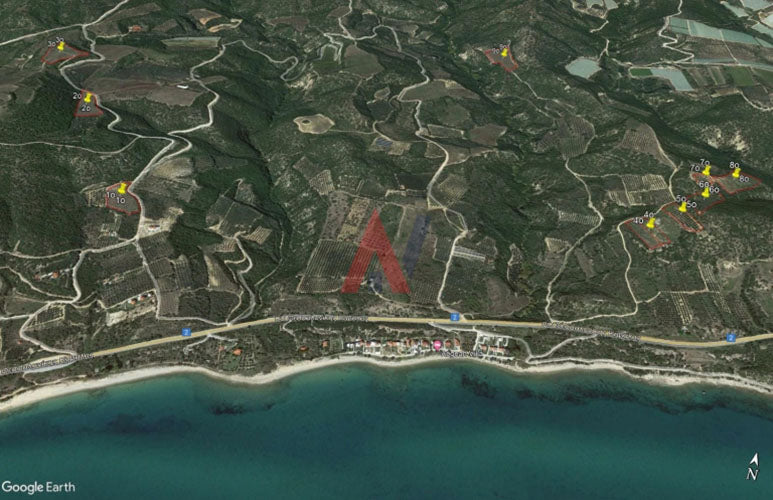 Plot of 6,350 sqm for sale, Loutra Eleftheron, Kavala