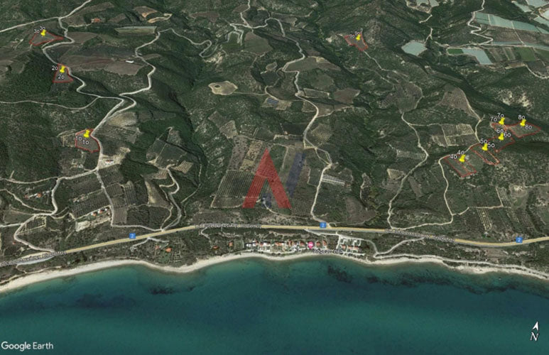Plot of land 3,050 sq m for sale Loutra Eleftheron Kavala